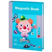 Развивающая игра Magnetic Book 'Гримёрка веселья' Бишкек и Ош купить в магазине игрушек LEMUR.KG доставка по всему Кыргызстану