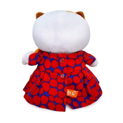 Мягкая игрушка Кошечка Ли-Ли Baby в платье с оранжевым бантом Бишкек и Ош купить в магазине игрушек LEMUR.KG доставка по всему Кыргызстану